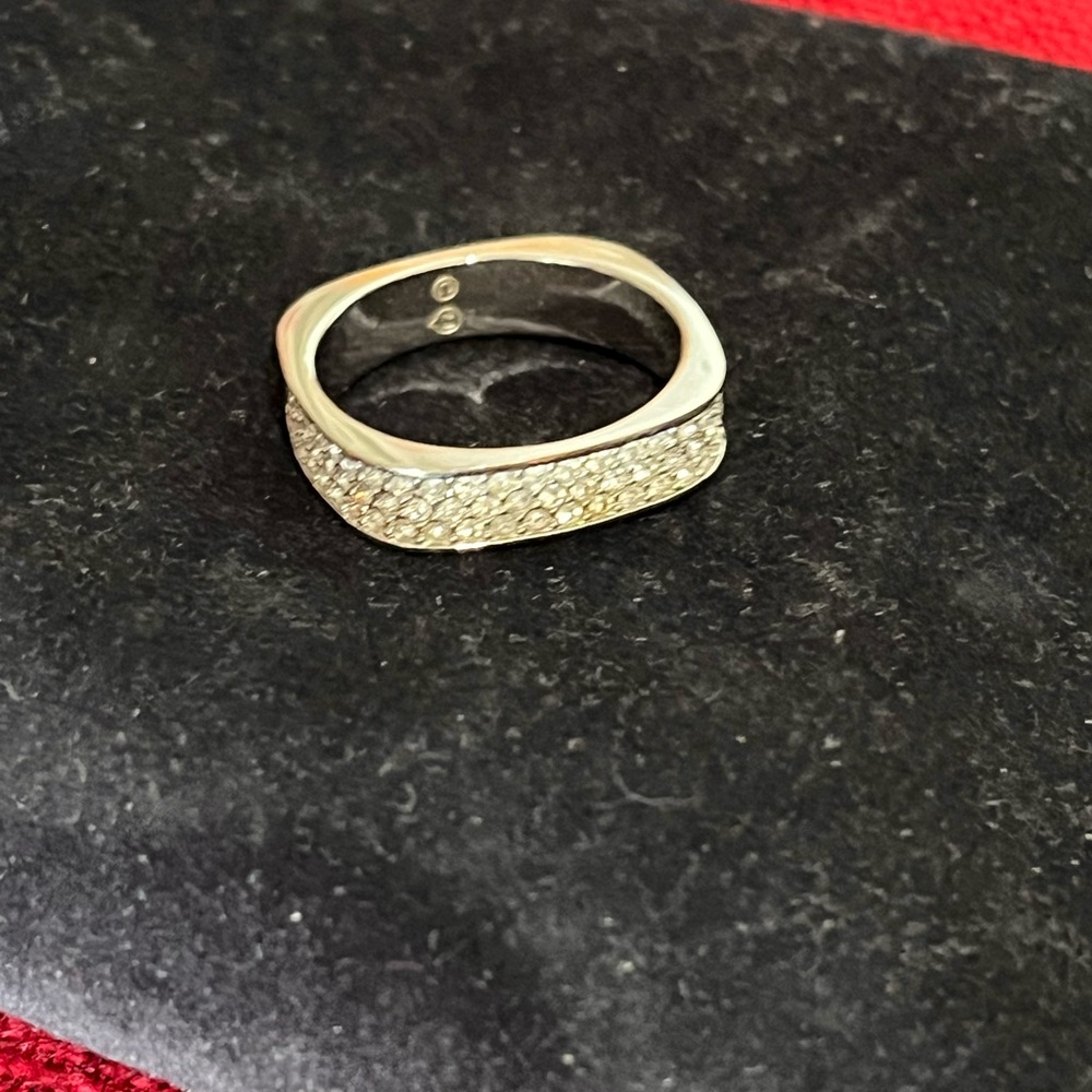 Swarovski cocktail ring, size 9.
